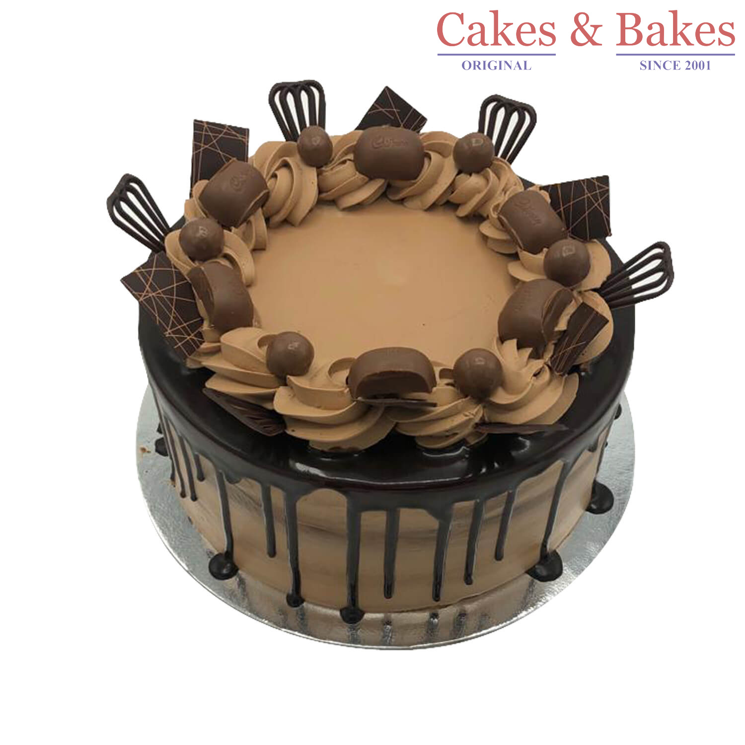 Round Designer Chocolate Cake (WRC-120)