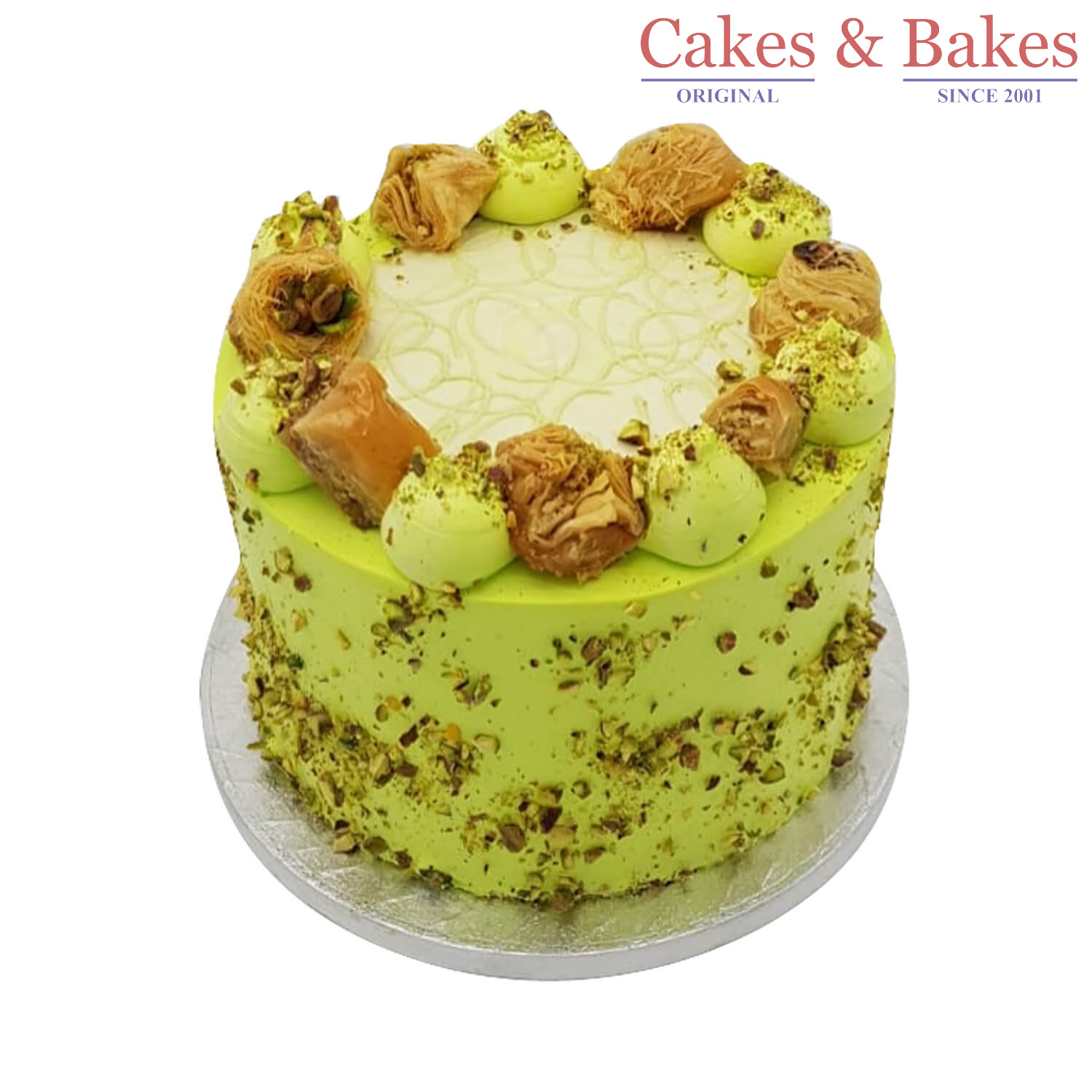 Pistachio Baklava Cake (WTC-110)