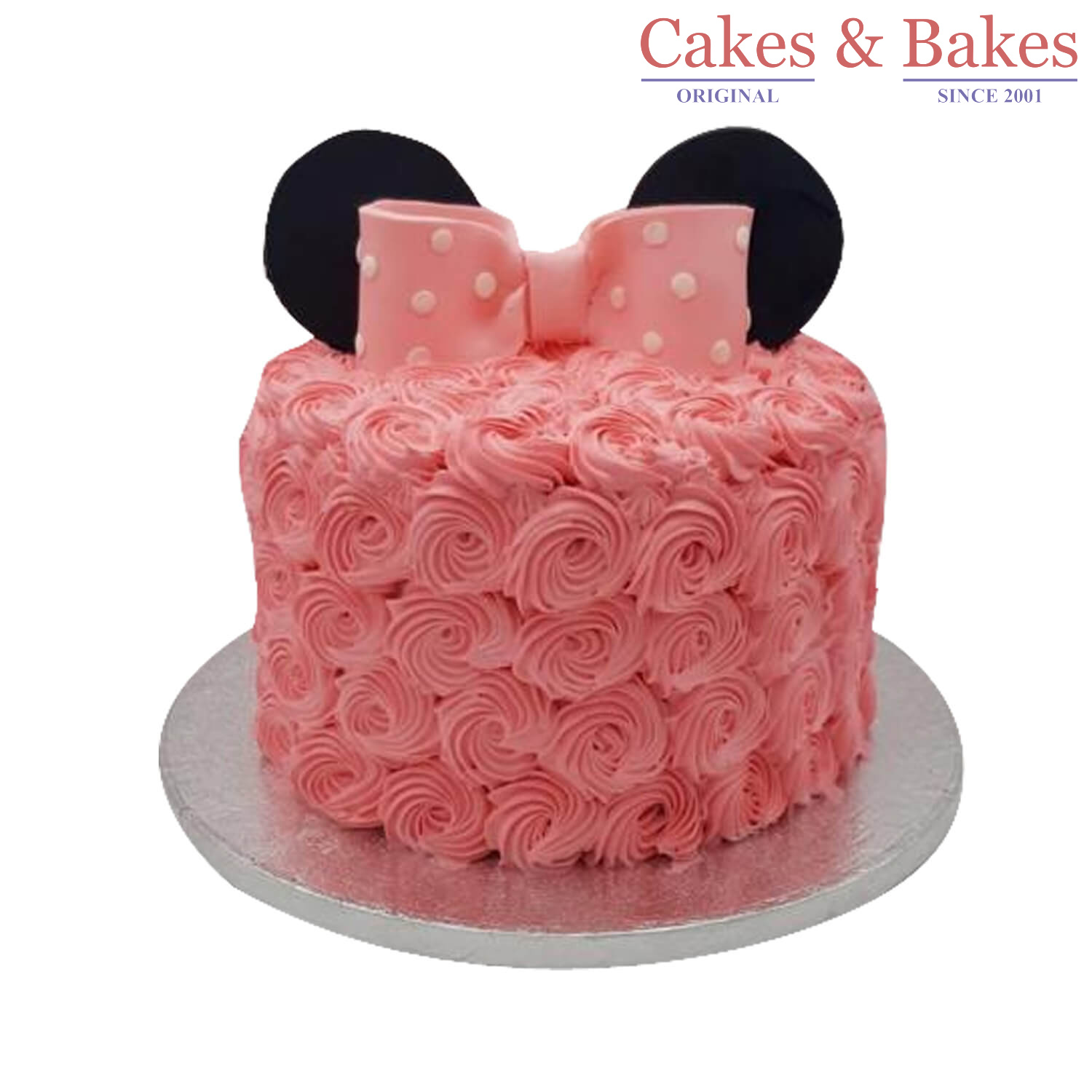 Pink Miney Mouse Cake (WTC-080)