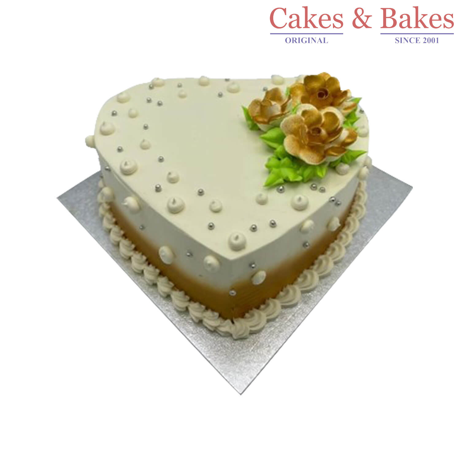 Heart Shape Classy Cake (WHSC-020)