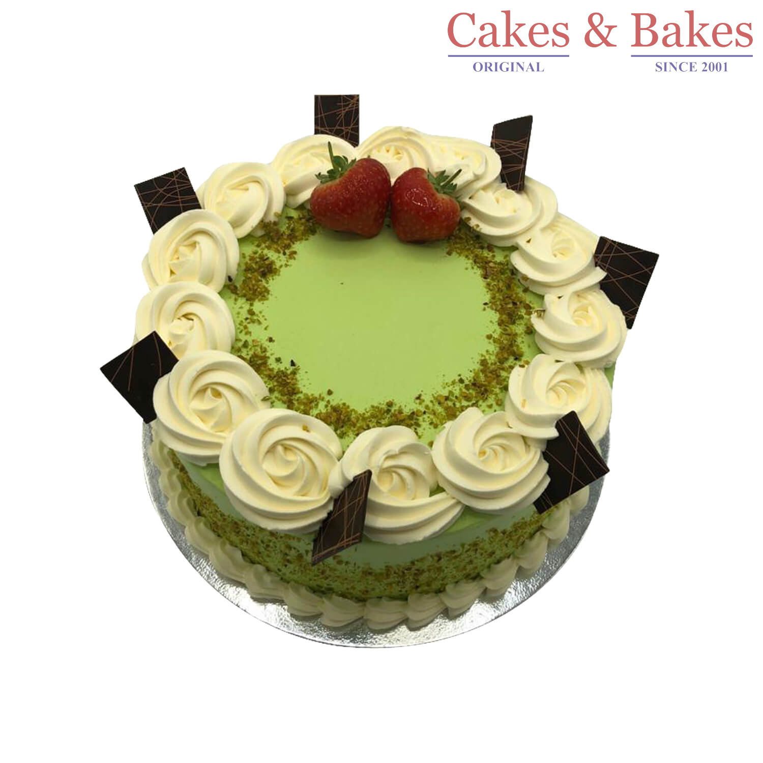 Round Pistachio Cake (WRC-090)