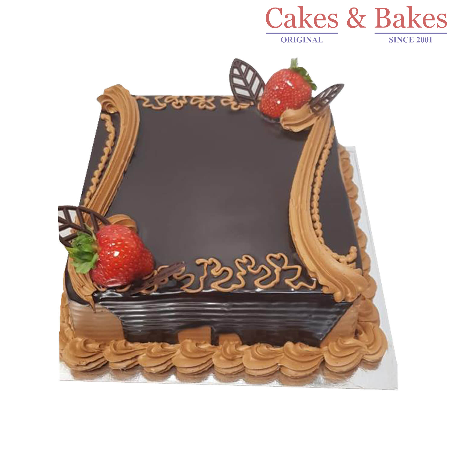 Square Full Choco Truffle Cake