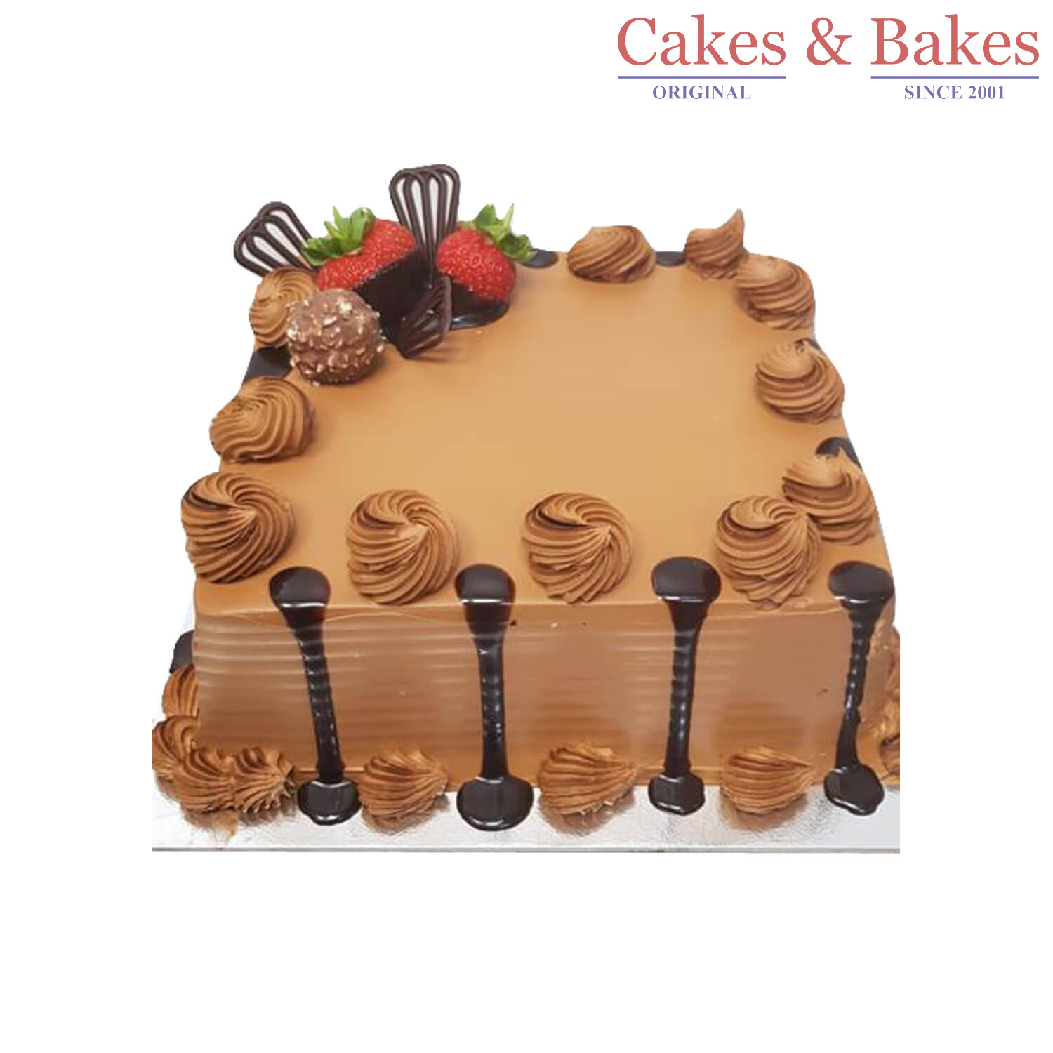 Square Chocolate Cake