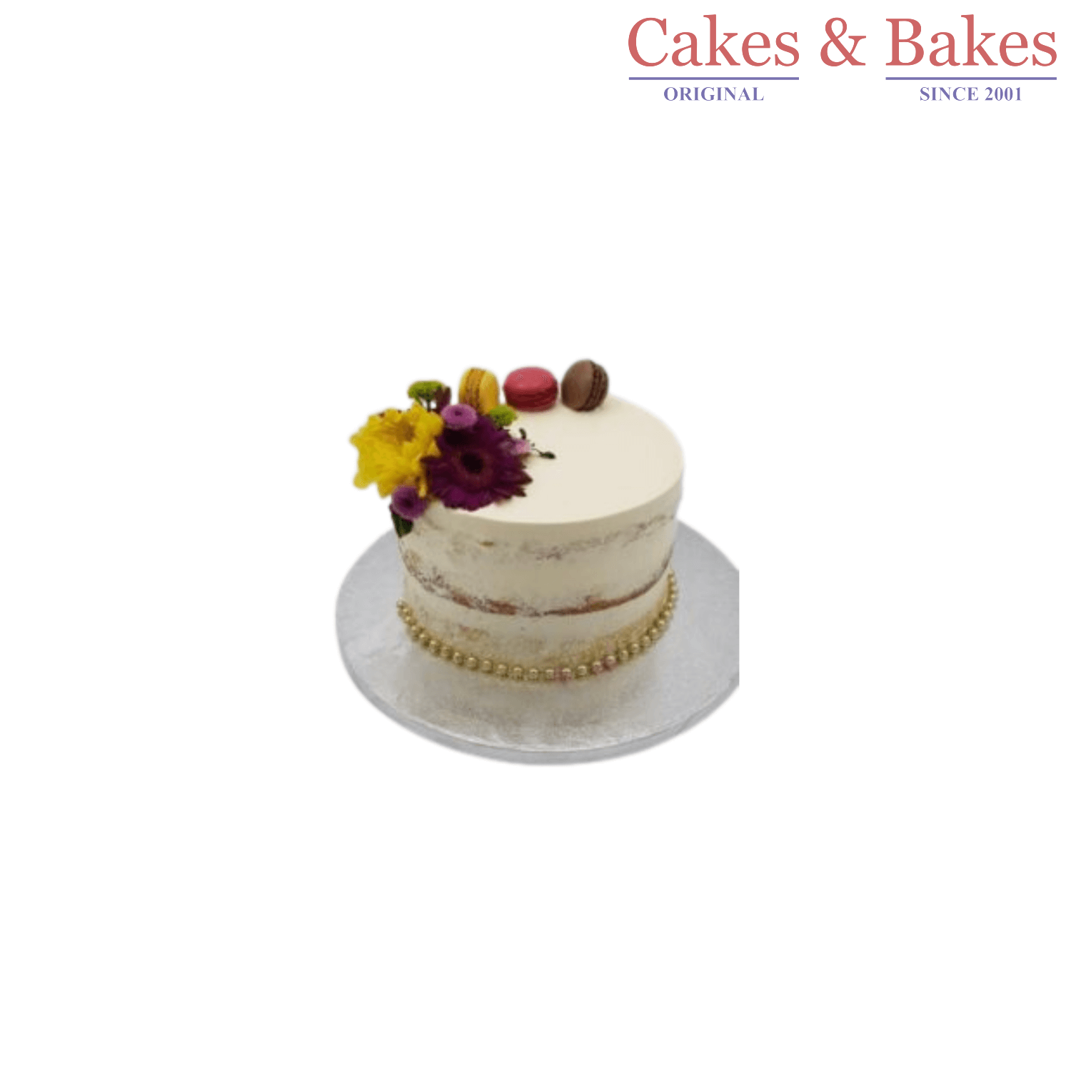 Naked Vanilla Tower Cake (WTC-120)