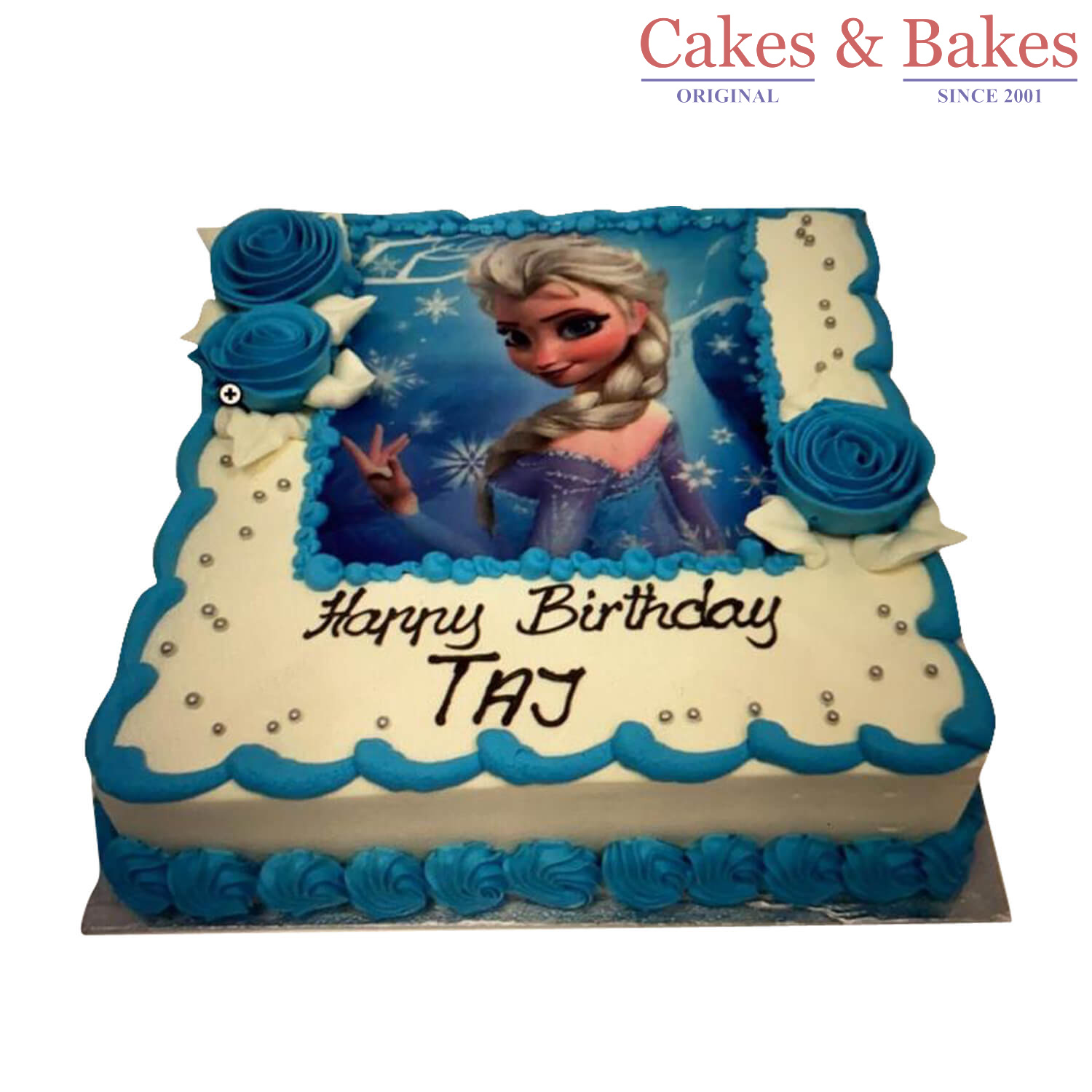 FROZEN ELSA PHOTO CAKE WPC-070