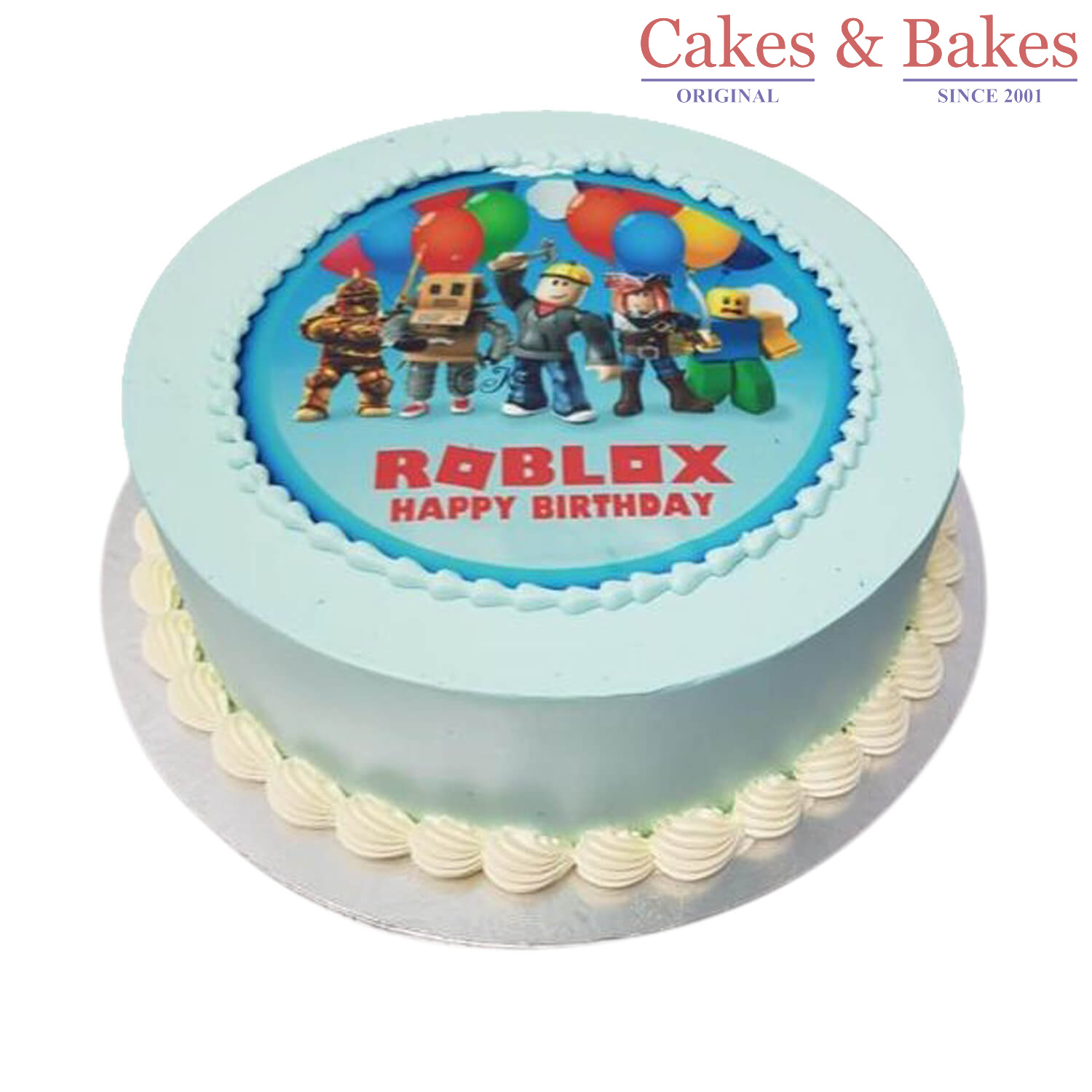 Roblox Round Photo Cake WPC-080