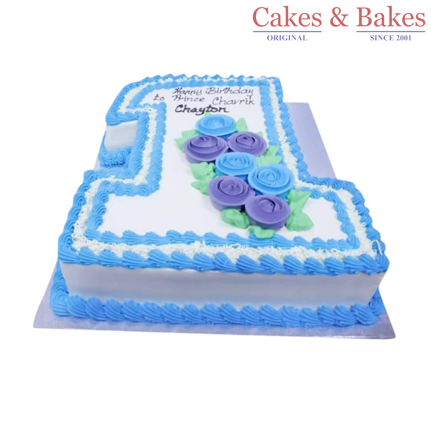 Number Shape Cake-WNSC-040