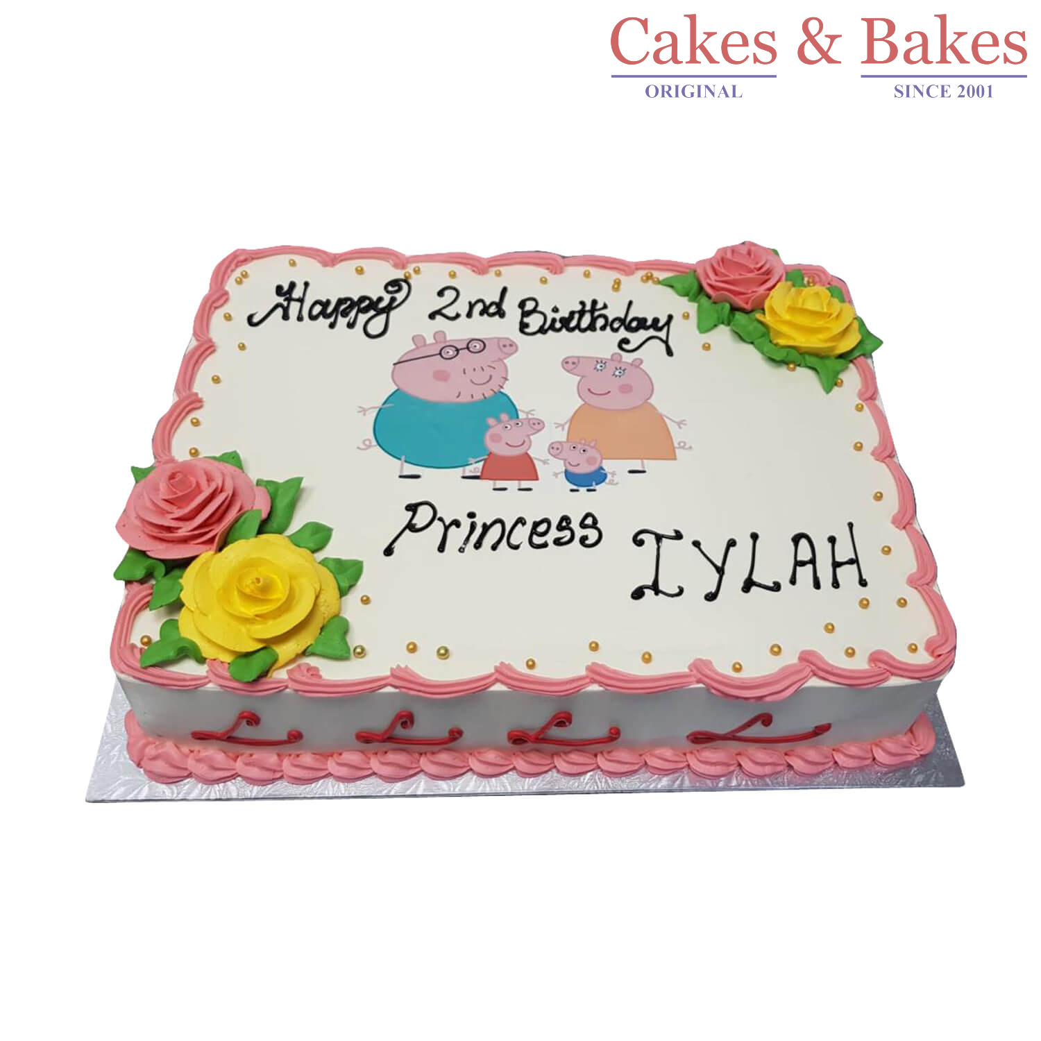 Vanilla Photo Cake WPC-060
