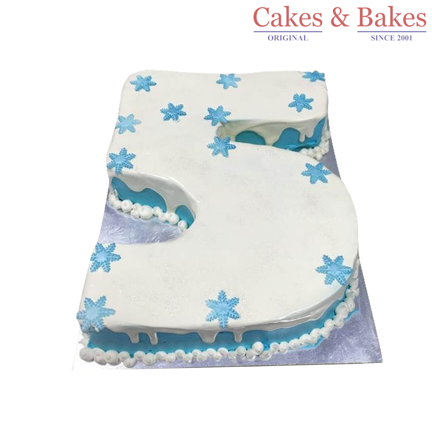Number Shape Cake-WNSC-050