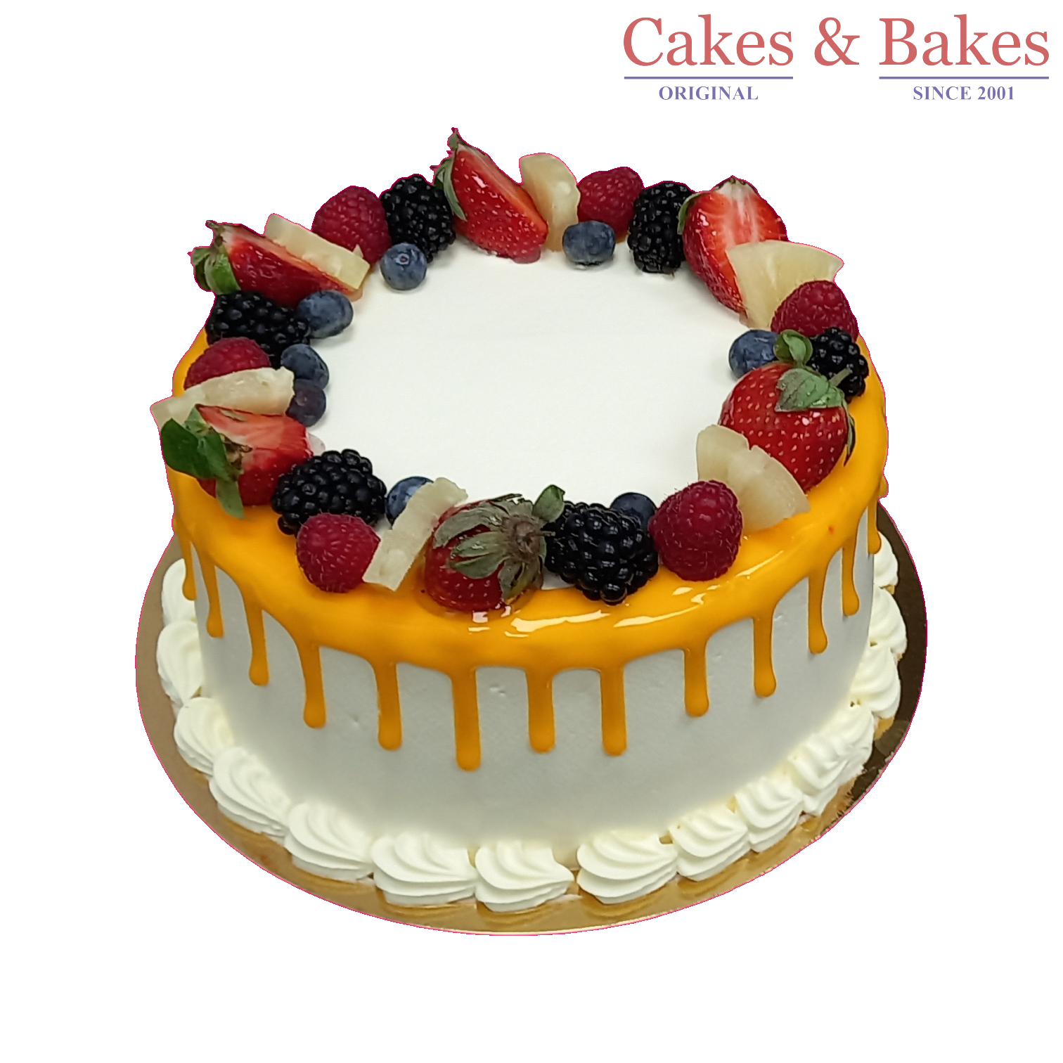 Fruit Vanilla Cake