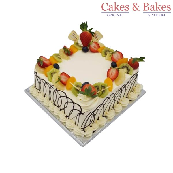 Square Full Fruits Cakes