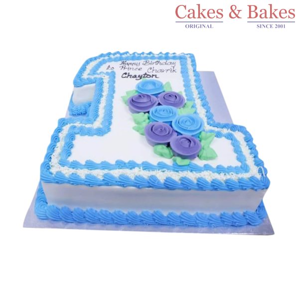 Number Shape Cake-WNSC-040